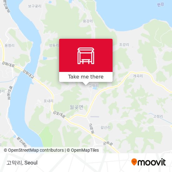 고막리 map