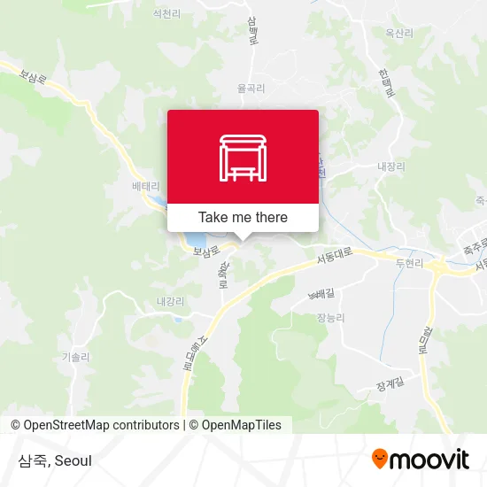 삼죽 map