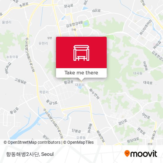 향동해병2사단 map