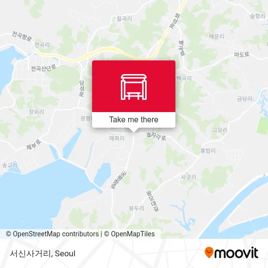 서신사거리 map
