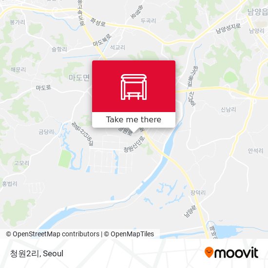 청원2리 map