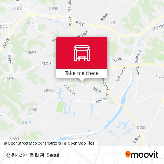 청원4리마을회관 map