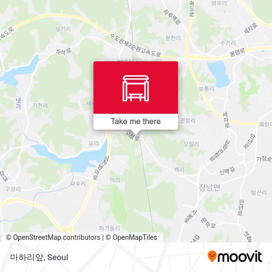 마하리앞 map