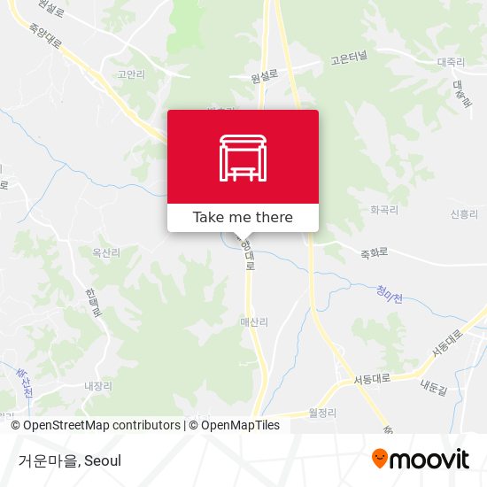 거운마을 map