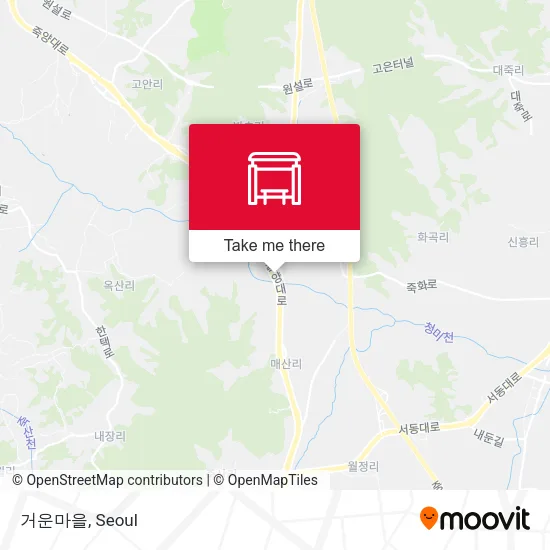 거운마을 map