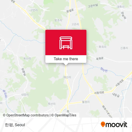 한평 map
