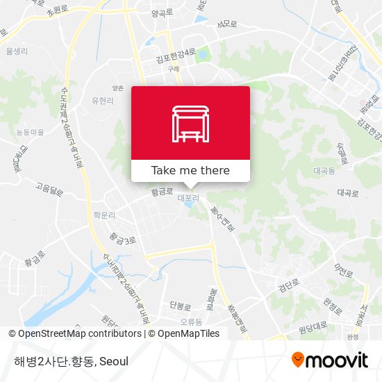 해병2사단.향동 map