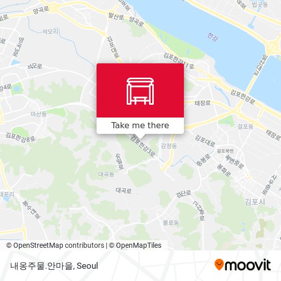 내옹주물.안마을 map