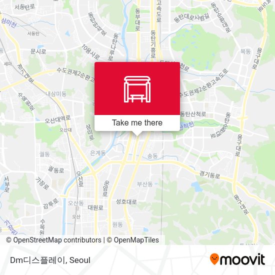 Dm디스플레이 map
