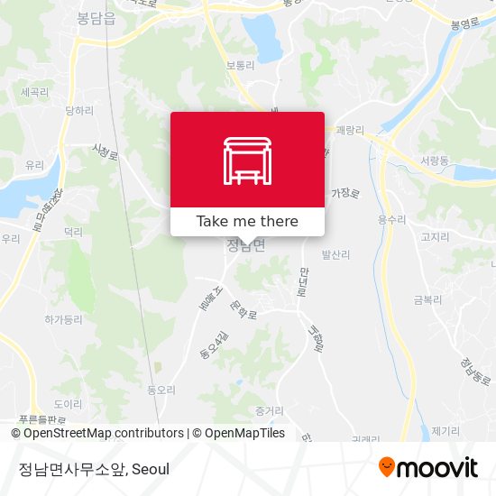 정남면사무소앞 map