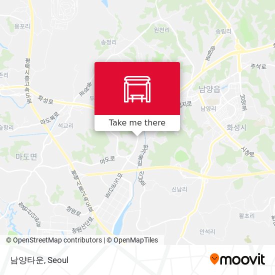 남양타운 map