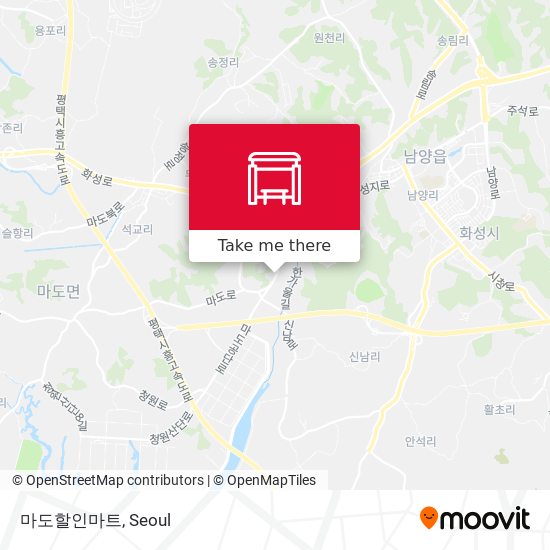 마도할인마트 map