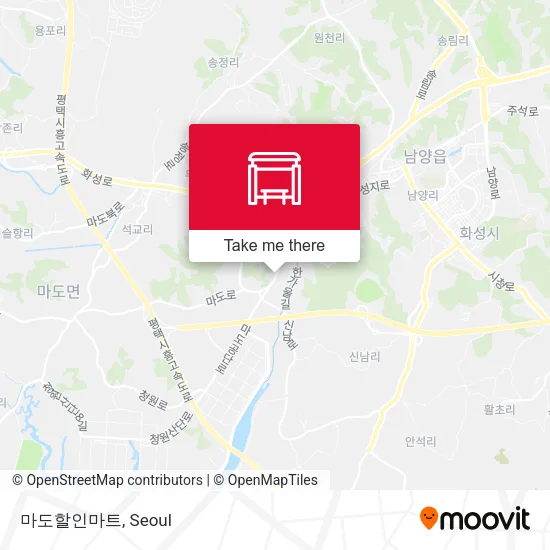 마도할인마트 map