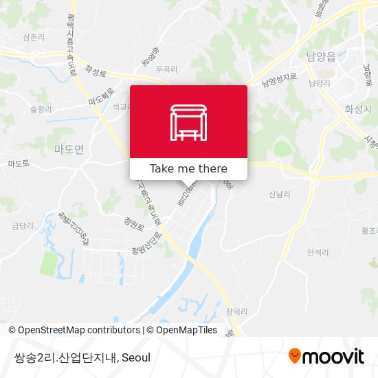 쌍송2리.산업단지내 map