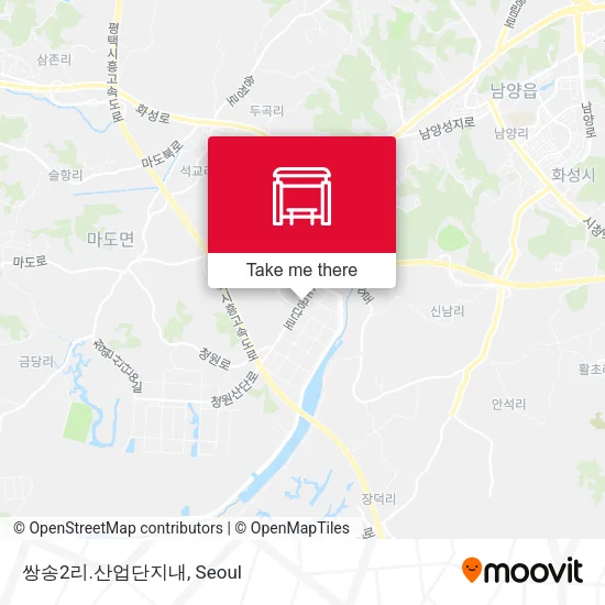 쌍송2리.산업단지내 map