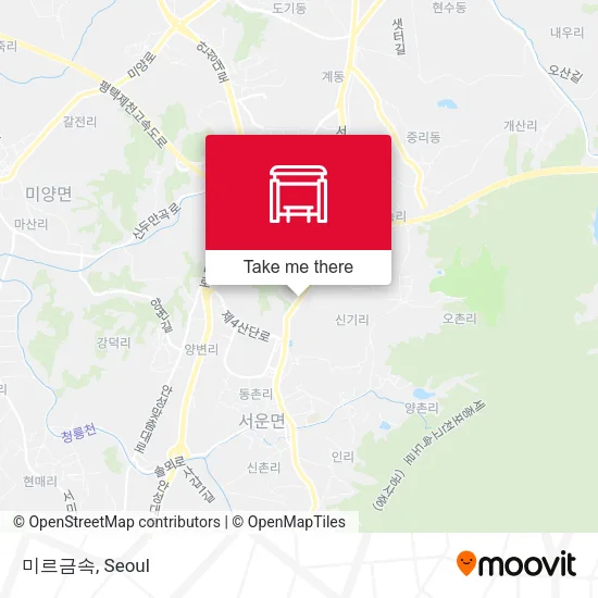 미르금속 map