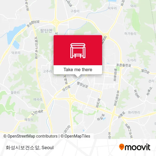 화성시보건소앞 map