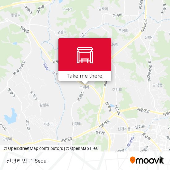 신령리입구 map