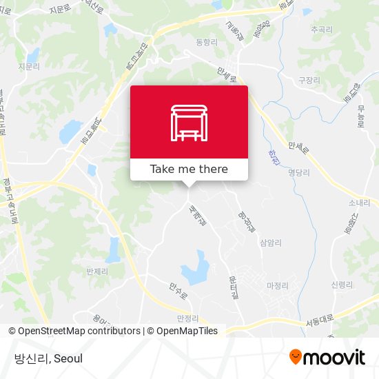 방신리 map