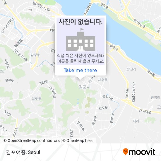 김포여중 map