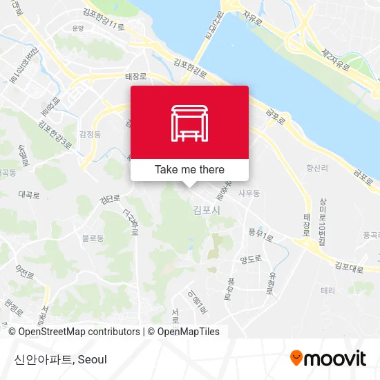 신안아파트 map