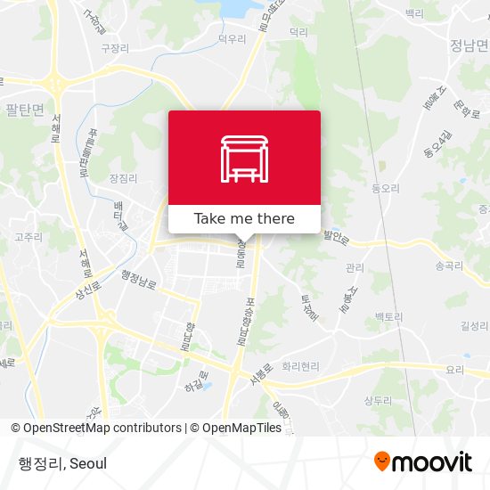 행정리 map
