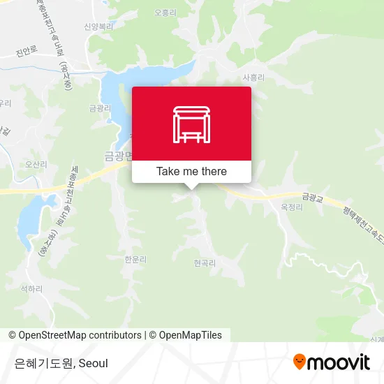 은혜기도원 map