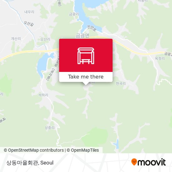 상동마을회관 map
