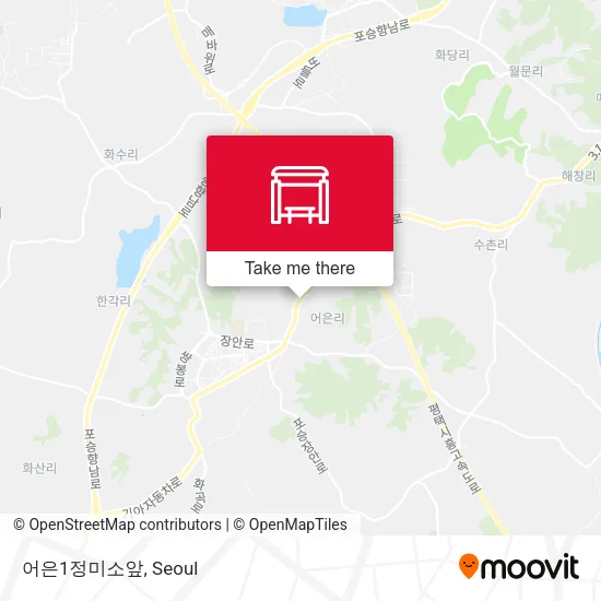 어은1정미소앞 map