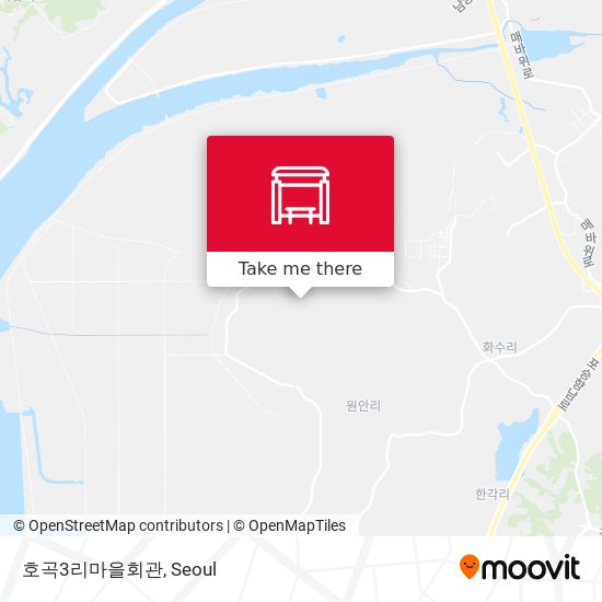 호곡3리마을회관 map
