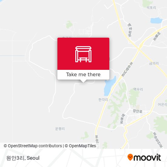 원안3리 map