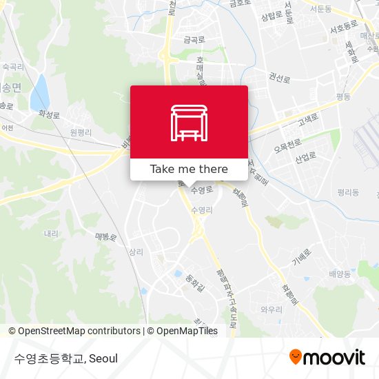 수영초등학교 map