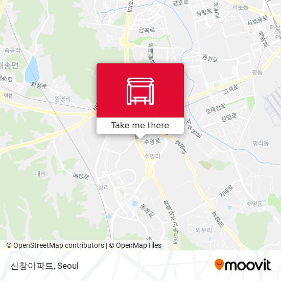 신창아파트 map