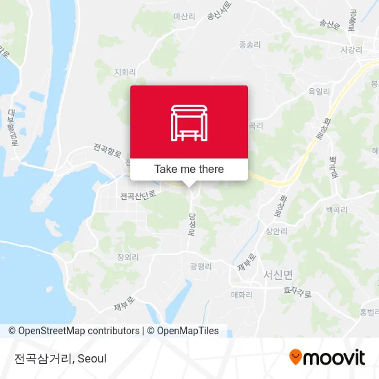 전곡삼거리 map