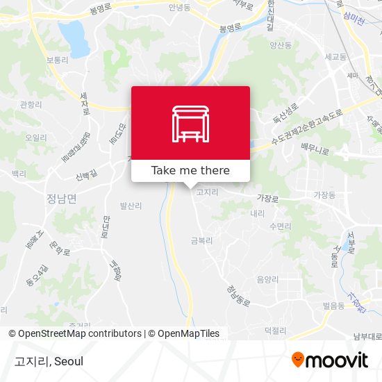 고지리 map