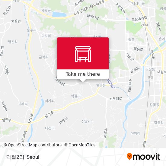 덕절2리 map