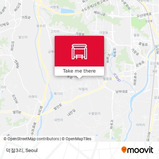 덕절3리 map