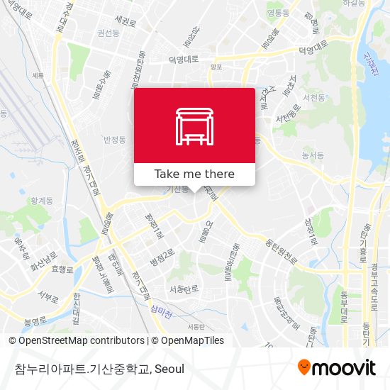 참누리아파트.기산중학교 map