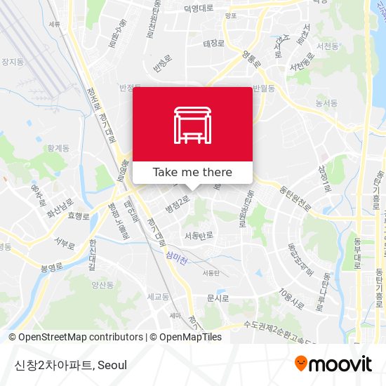 신창2차아파트 map