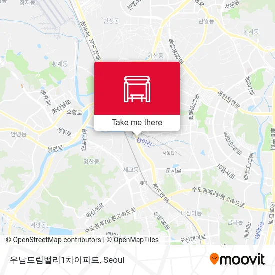 우남드림밸리1차아파트 map