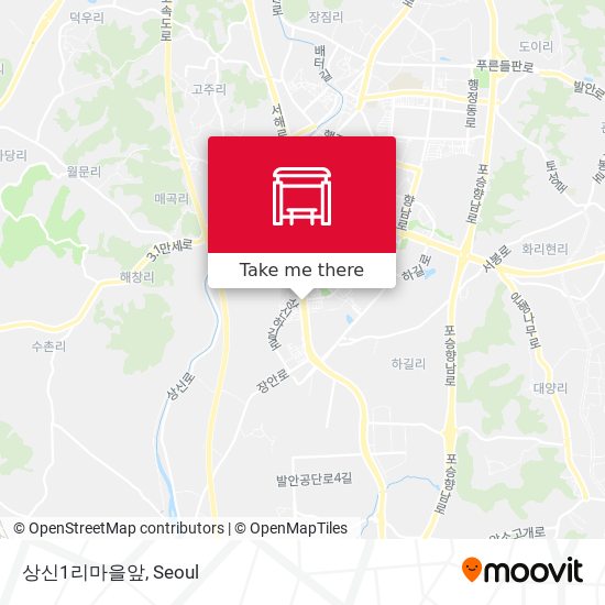 상신1리마을앞 map