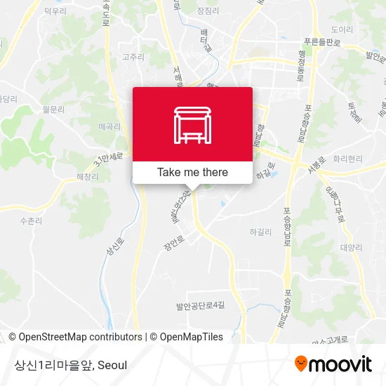 상신1리마을앞 map