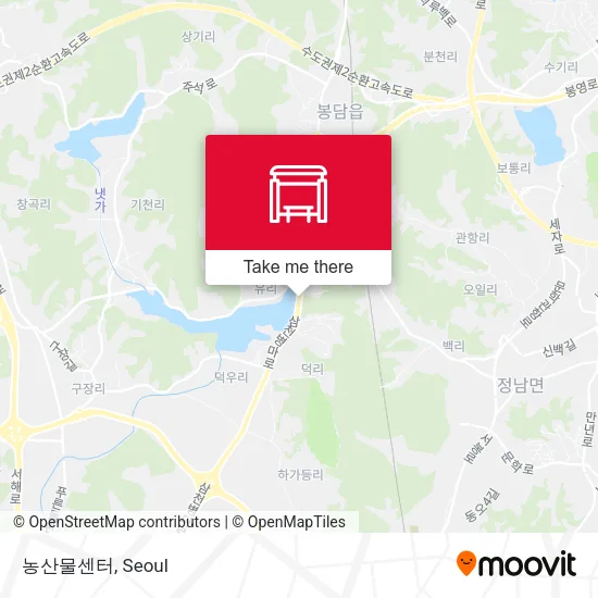 농산물센터 map