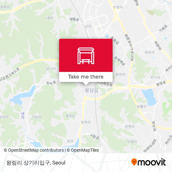 왕림리.상기리입구 map