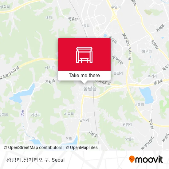 왕림리.상기리입구 map