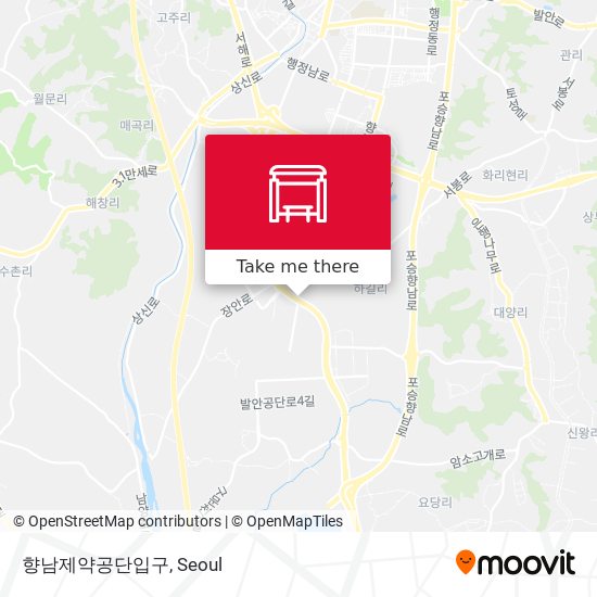 향남제약공단입구 map