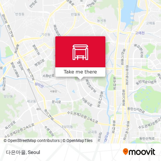 다은마을 map