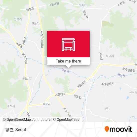 평촌 map