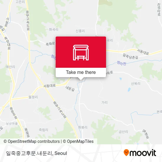 일죽중고후문.내둔리 map