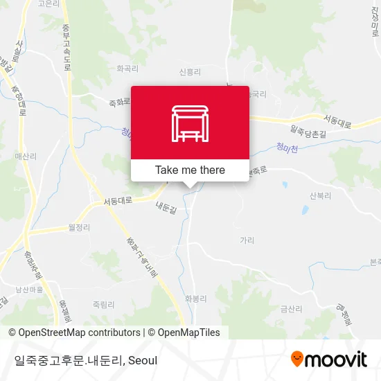 일죽중고후문.내둔리 map